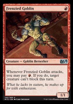 Frenzied Goblin (Wildgewordener Goblin)