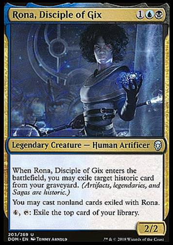 Rona, Disciple of Gix (Rona, Schülerin des Gix)