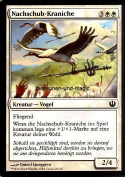 Nachschub-Kraniche (Supply-Line Cranes)