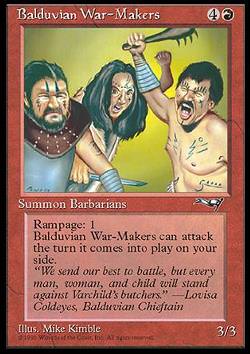 Balduvian War-Makers (v.2) (Balduvianische Kämpfer)