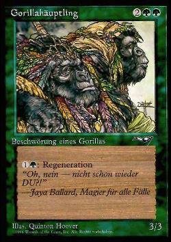 Gorillahäuptling - Version 1 (Gorilla Chieftain)