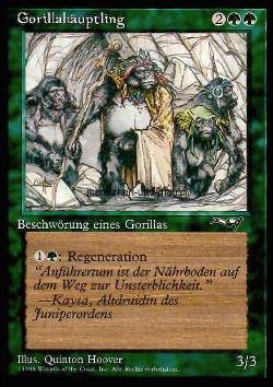 Gorillahäuptling - Version 2 (Gorilla Chieftain)