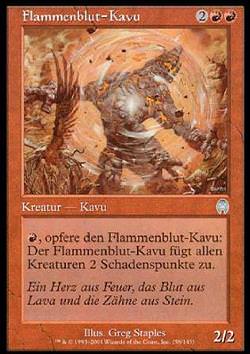 Flammenblut-Kavu (Bloodfire Kavu)