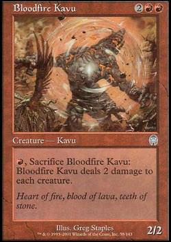 Bloodfire Kavu (Flammenblut-Kavu)