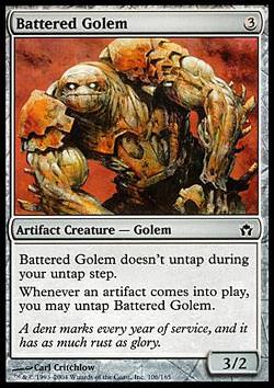Battered Golem (Zerbeulter Golem)