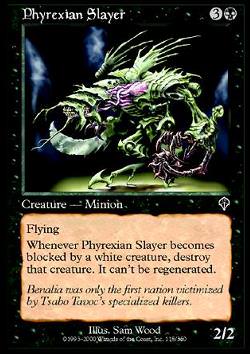 Phyrexian Slayer (Phyrexianischer Schlächter)